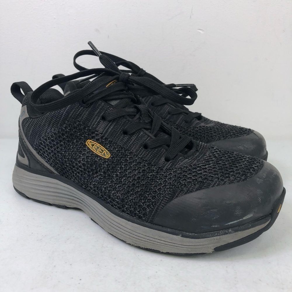 Keen Black Utility Work Alloy Toe Shoes - Picture 5 of 10